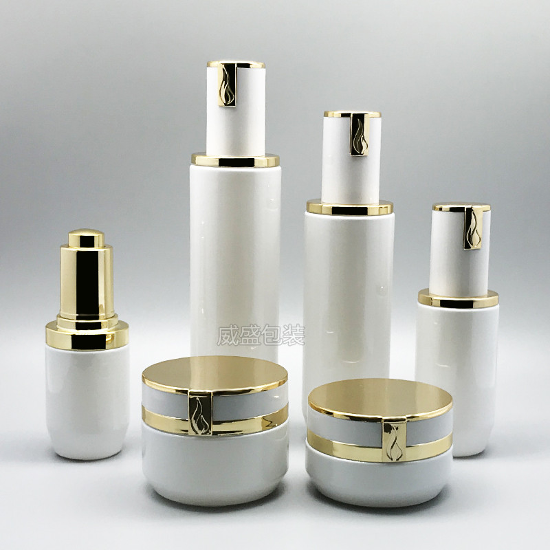 化妆品新款小黑瓶子 面霜瓶子定制 乳液压嘴瓶子(图3)